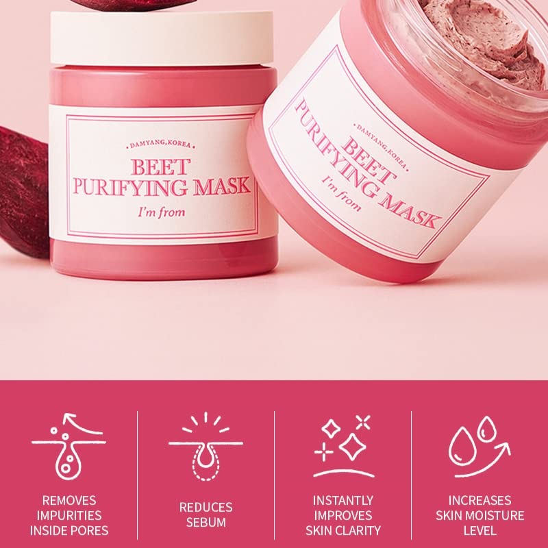 [ImFrom] Beet Purifying Mask - 110g