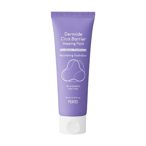 [Purito] Dermide Cica Barrier Sleeping Pack 80ml.