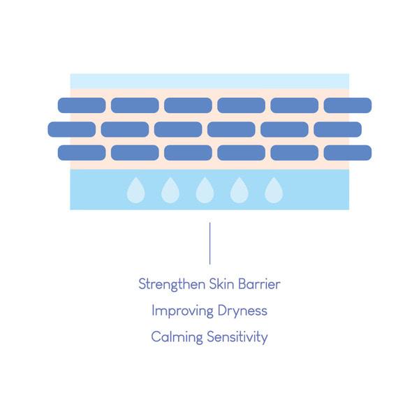 [Purito] Dermide Cica Barrier Sleeping Pack 80ml.