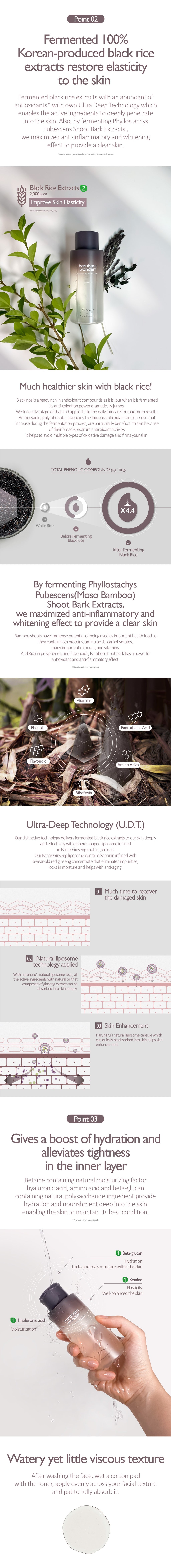 [haruharuwonder] Black Rice Hyaluronic Toner For Sensitive Skin 150ml