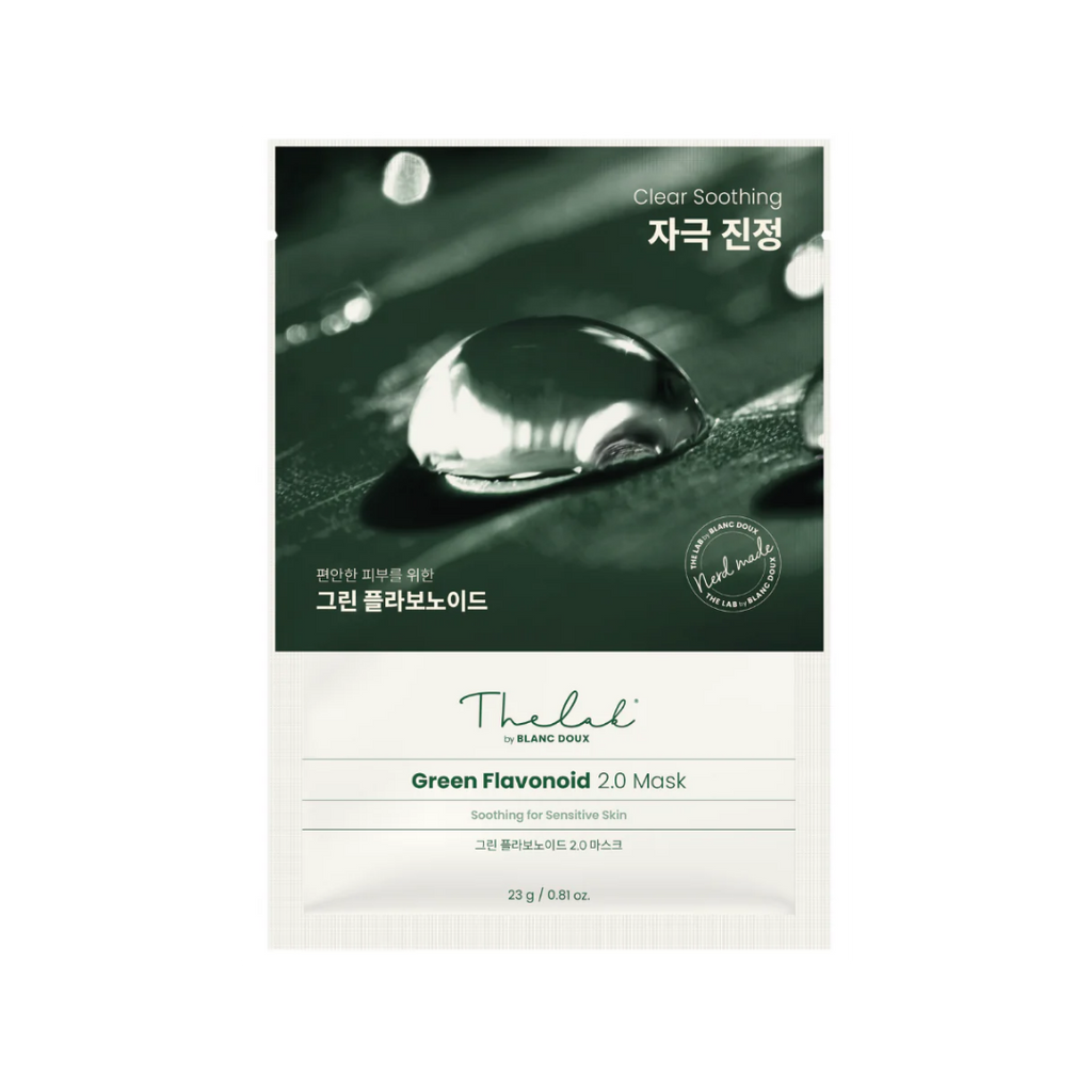 [THE LAB By BLANC DOUX] Green Flavonoid 2.0 Mask 1EA 23g