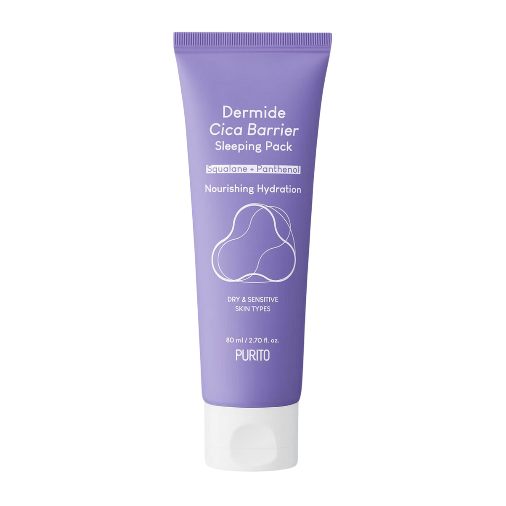 [Purito] Dermide Cica Barrier Sleeping Pack 80ml.