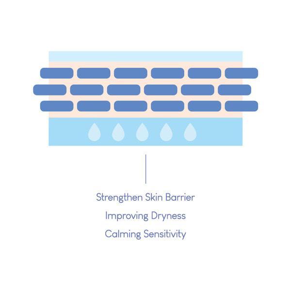 [Purito] Dermide Cica Barrier Sleeping Pack 80ml.