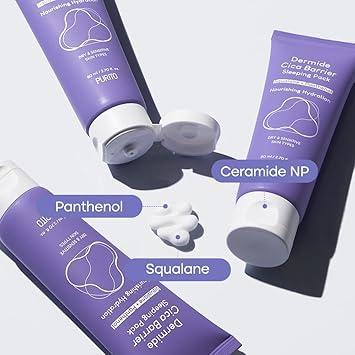 [Purito] Dermide Cica Barrier Sleeping Pack 80ml.