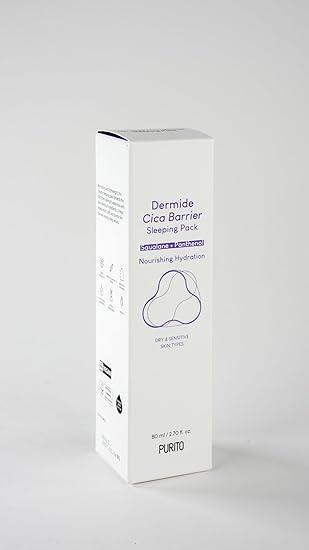 [Purito] Dermide Cica Barrier Sleeping Pack 80ml.