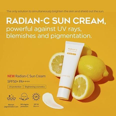 [Laneige]  Radian-C Suncream 50ml (SPF50+)