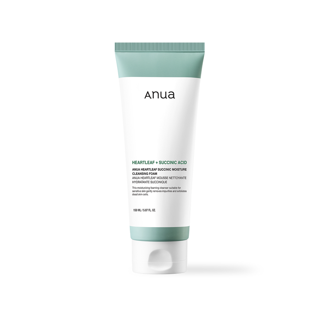[Anua] Heartleaf Succinic Moisture Cleansing Foam 150ml