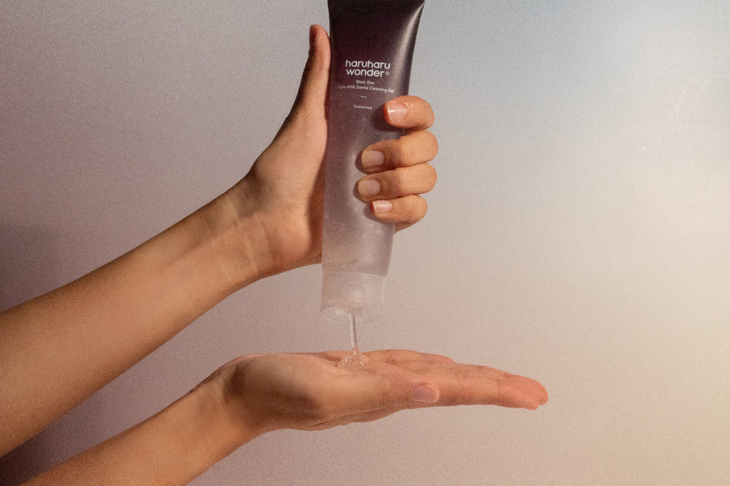 [haruharuwonder] Black Rice Triple AHA Gentle Cleansing Gel Unscented 100ml