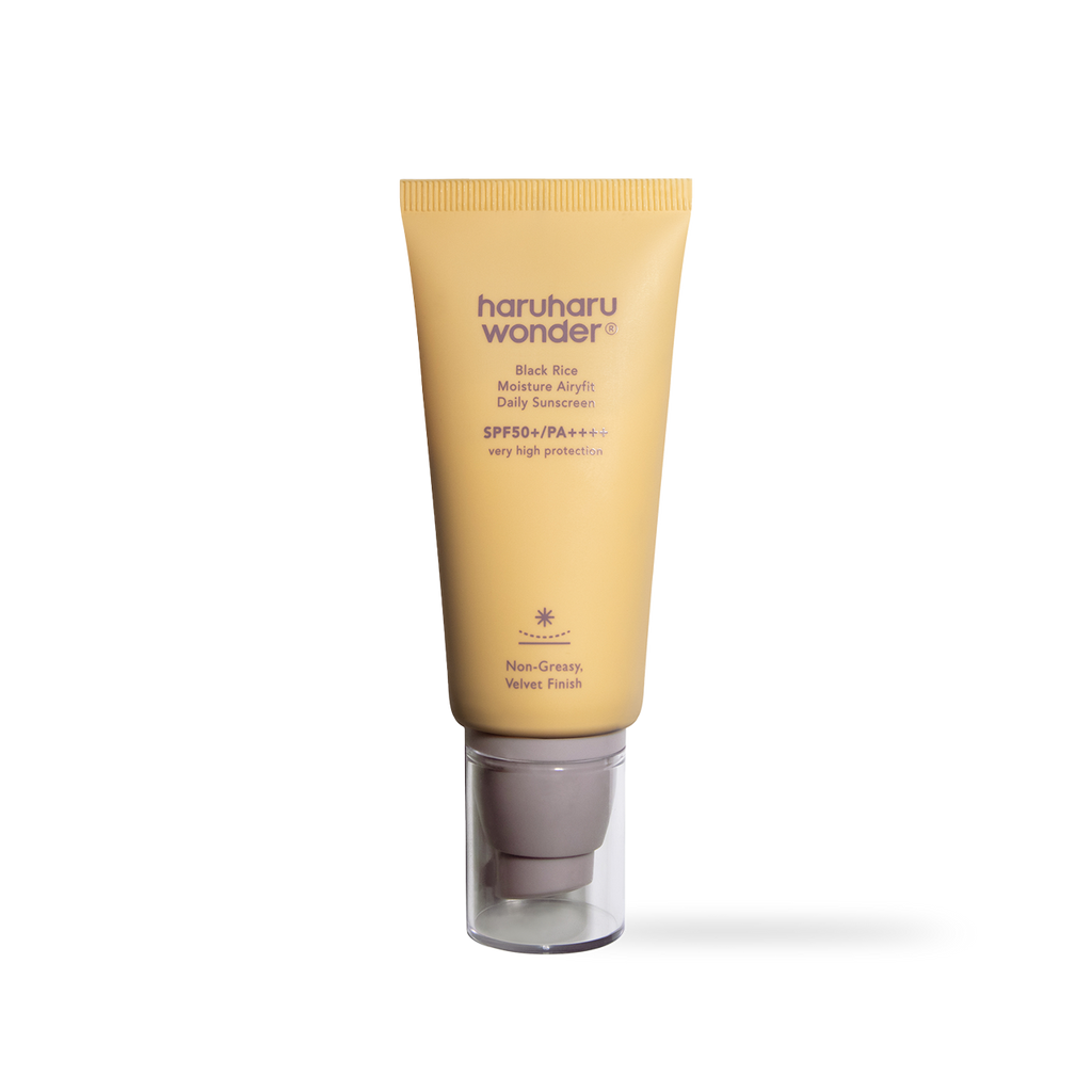 [haruharuwonder] Black Rice Moisture Airyfit Daily Sunscreen Unscented SPF50+ 50ml