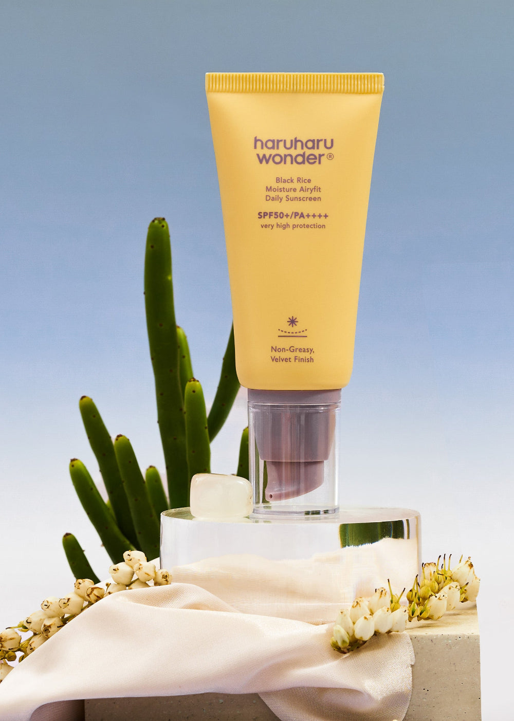 [haruharuwonder] Black Rice Moisture Airyfit Daily Sunscreen Unscented SPF50+ 50ml