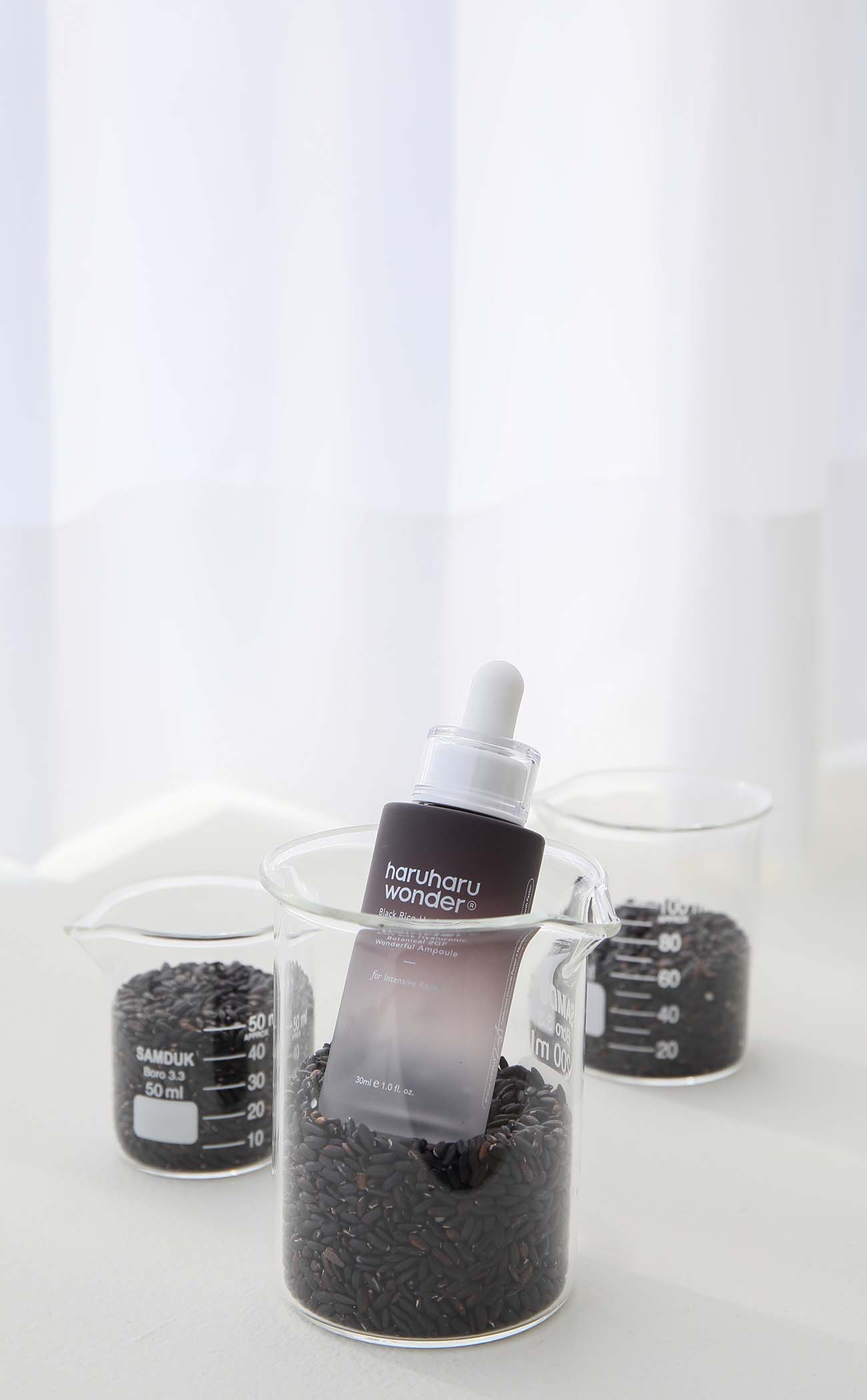 [haruharuwonder] Black Rice Hyaluronic Botanical 2GF Wonderful Ampuole 30ml