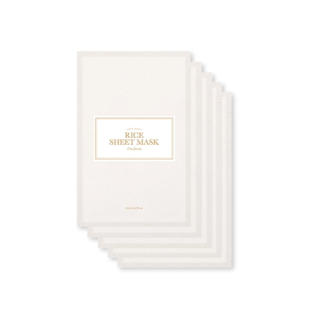 [ImFrom] Rice Sheet mask Set (5ea)