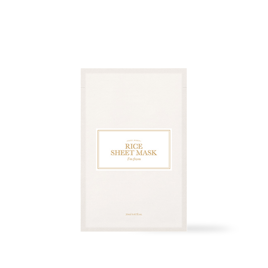 [ImFrom] Rice Sheet mask 20ml (1ea)