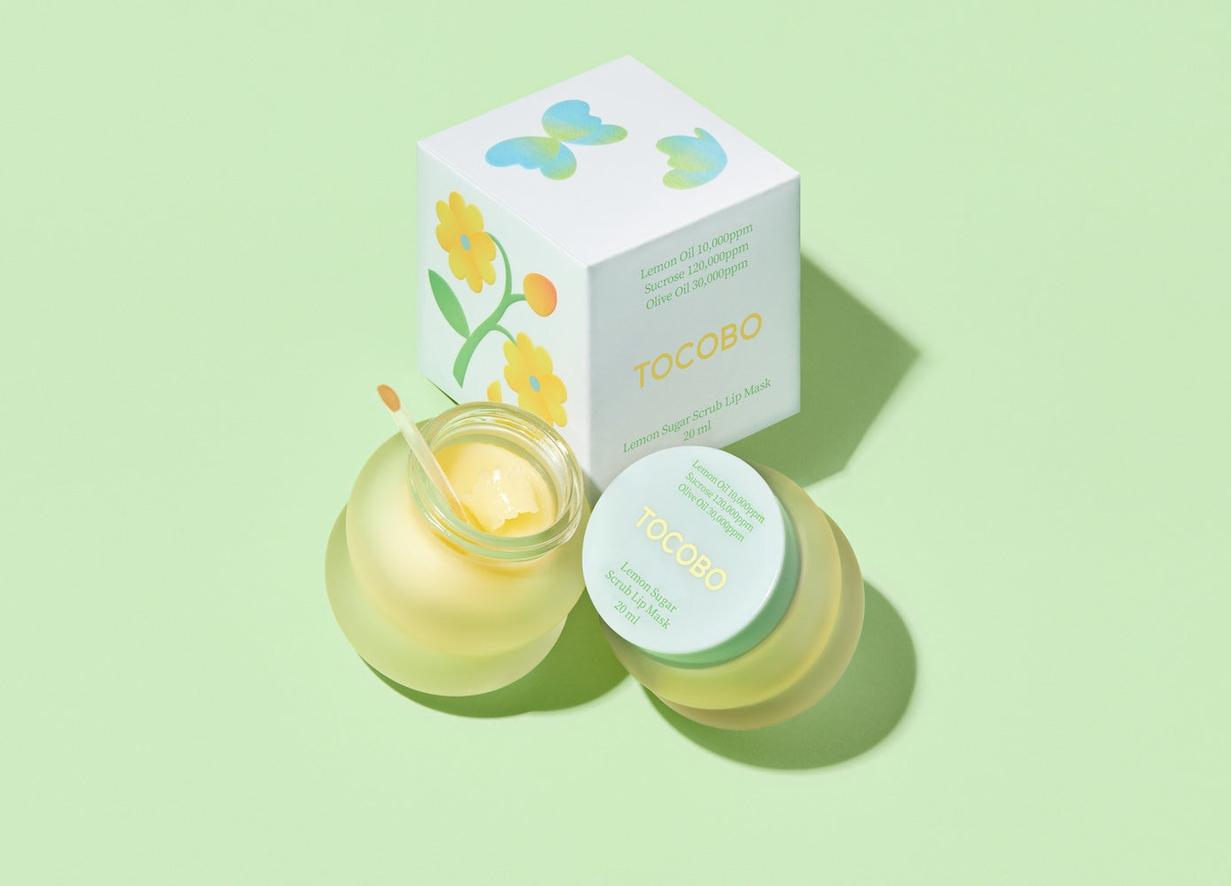 [Tocobo] Lemon Sugar Scrub Lip Mask 20ml